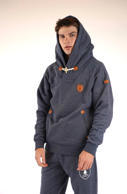 Wanakome Men's Aron Toggle Hoodie | Navy