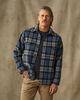 Filson Jac-Shirt, blue/heather gray-front