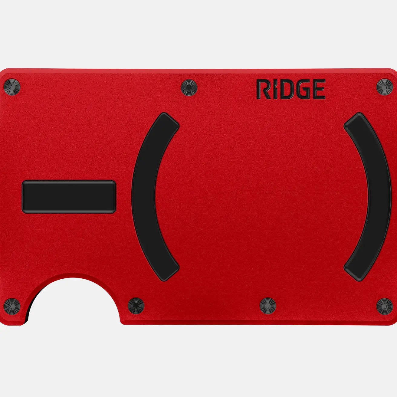 Ridge Wallet for MagSafe | Rodeo Red-Cash Strap