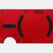 Ridge Wallet for MagSafe | Rodeo Red-Cash Strap