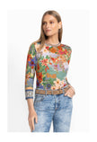 THE JANIE FAVORITE 3/4 SLEEVE CREW
