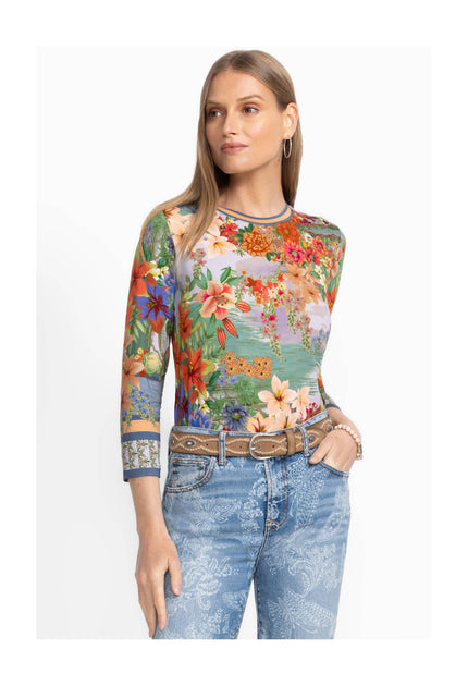 THE JANIE FAVORITE 3/4 SLEEVE CREW