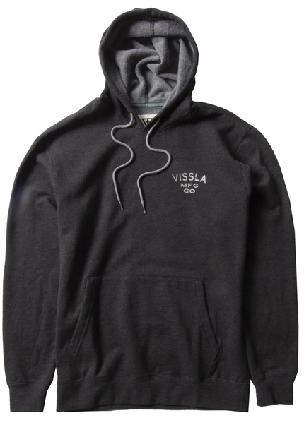 Vissla Coastal Eco PO Hoodie - Black Heather II front