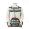 Dakotah Hooded Wool Sweater W Western Pattern