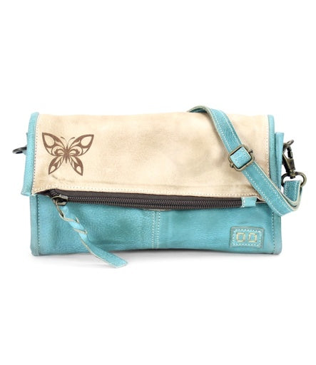 Bed|Stu Amina II Crossbody Wallet Baby Blue Oats Rustic