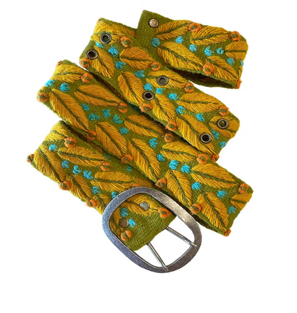 Jenny Krauss Floral belt - Changing Leaves