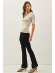 Classic Solid 1/2 Sleeve Top