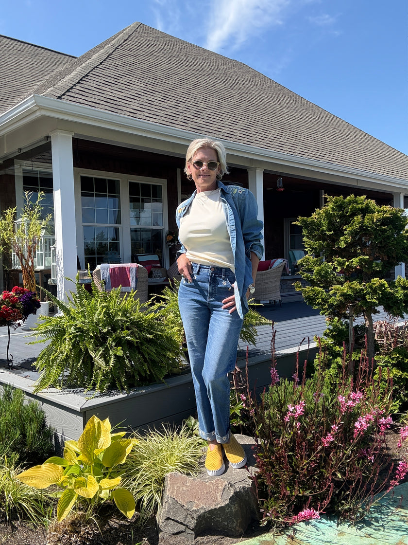Rachelle’s Garden jeans