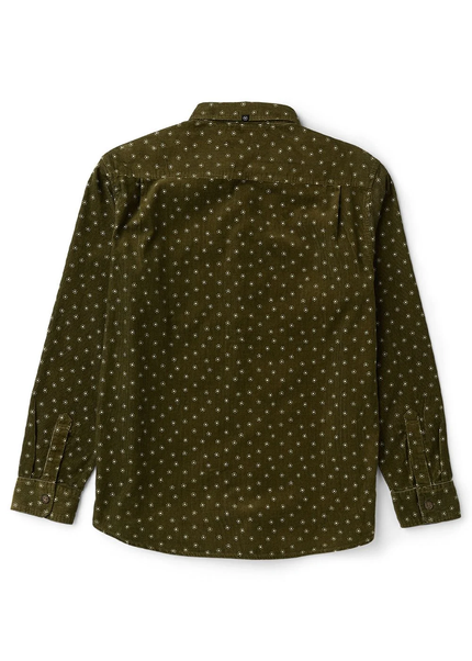 Rails Cord Printed Eco LS Shirt