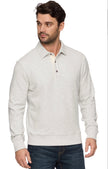 NEWTON FLEECE LS POLO
