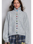 Cherise Chic Knit Oversized Cardigan OS