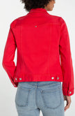 Cherry Rose Denim Jacket