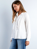 Women's Tuxedo Shirt white side/front