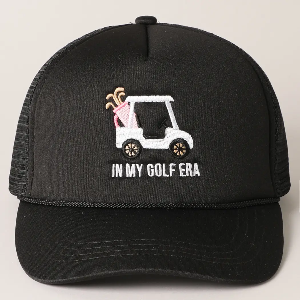 Golf Cart and In My Golf Era Black