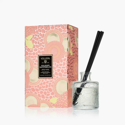KALAHARI WATERMELON REED DIFFUSER box and diffuser