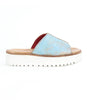 Bed|Stu Fairlee ii Open Toe Platform Slide baby blue side