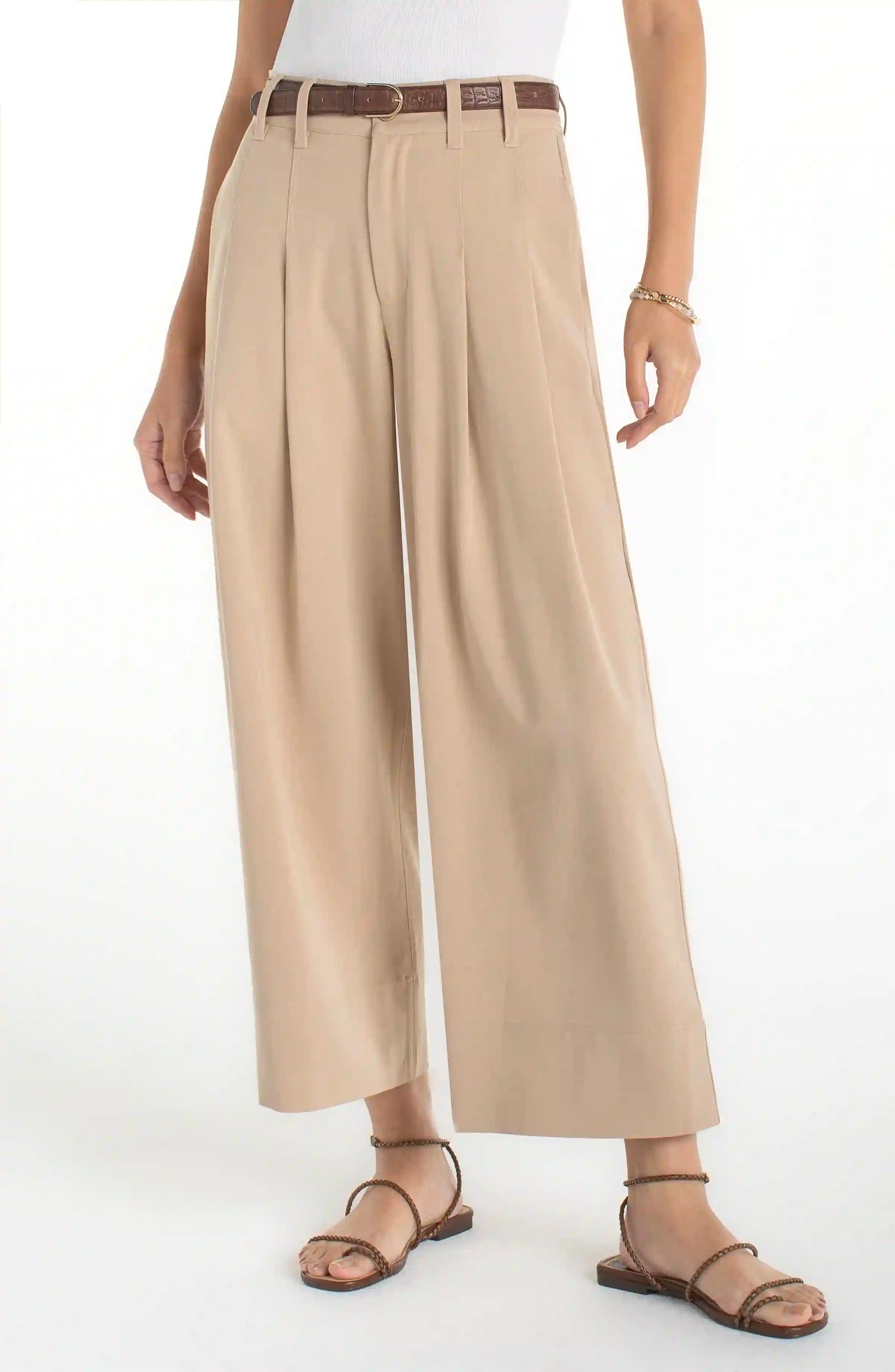 HR PLEATED WIDE LEG