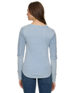 Hattieville Mixed Media Cable Henley