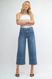 HIGH RISE CROPPED WIDE LEG