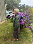 Front Pocket Plaid Contrast Jacket
