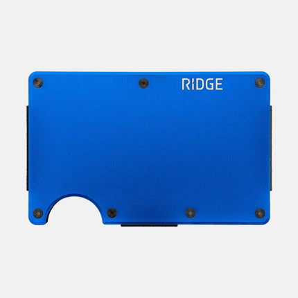 Ridge Wallet | High Dive Blue-Cash Strap