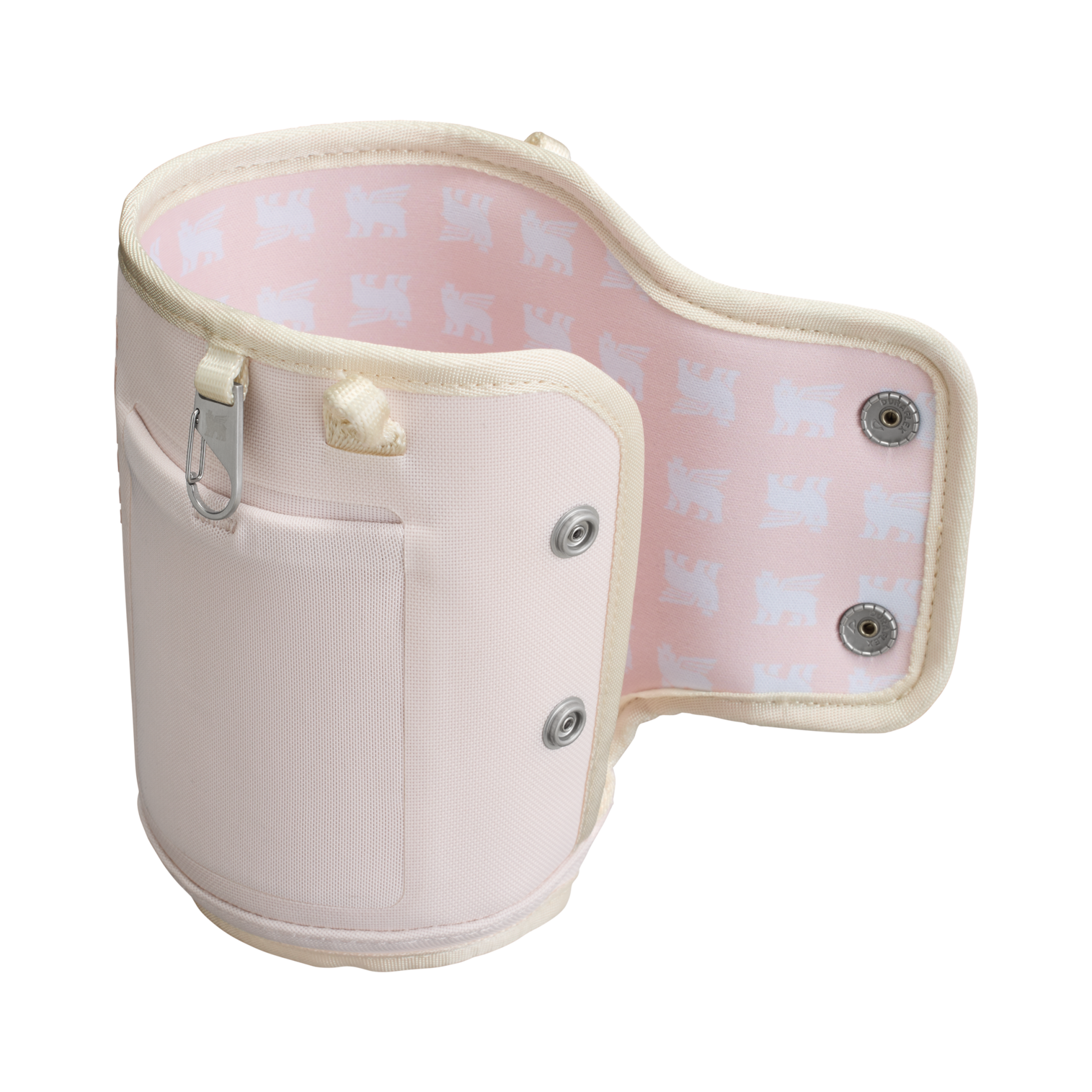 THE ALL DAY 40 OZ QUENCHER CARRY-ALL cream unsnapped 