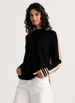 TWO-WAY FUNNEL NECK Sweater