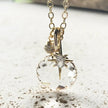Crystal Gold Necklace 17