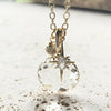 Crystal Gold Necklace 17