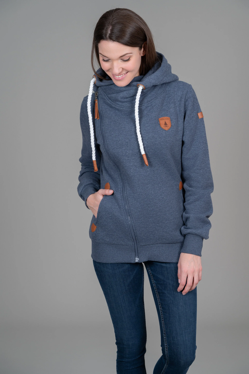 Wanakome Athena Asymmetrical Zip Hoodie