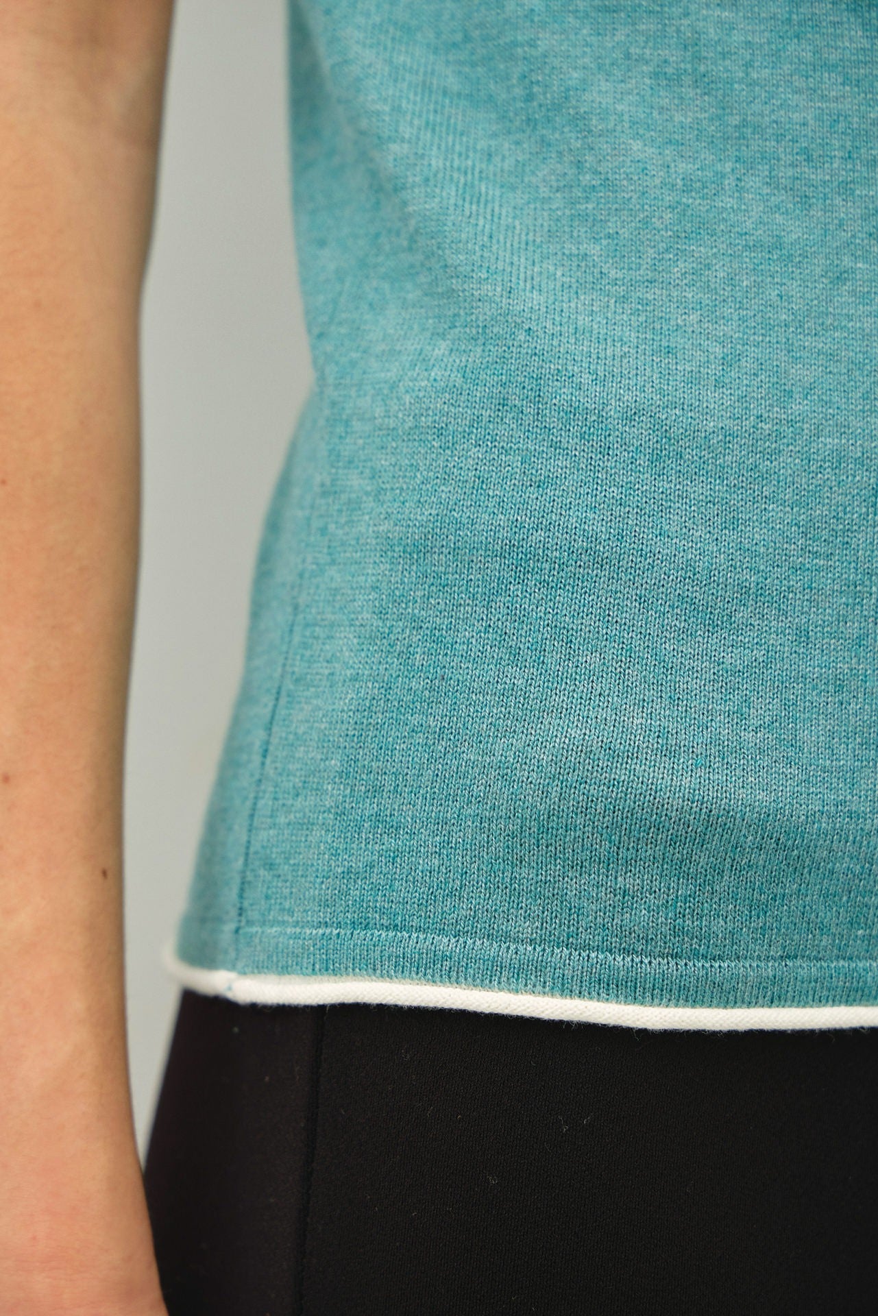 Faux layered Essential Sweater Tee