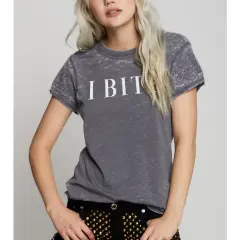Recycled Karma I Bite Tee Steel Grey