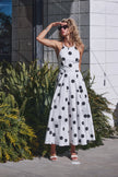 Ginny Polka Dot Halter Dress