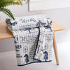 Beach Life Quilted Throw