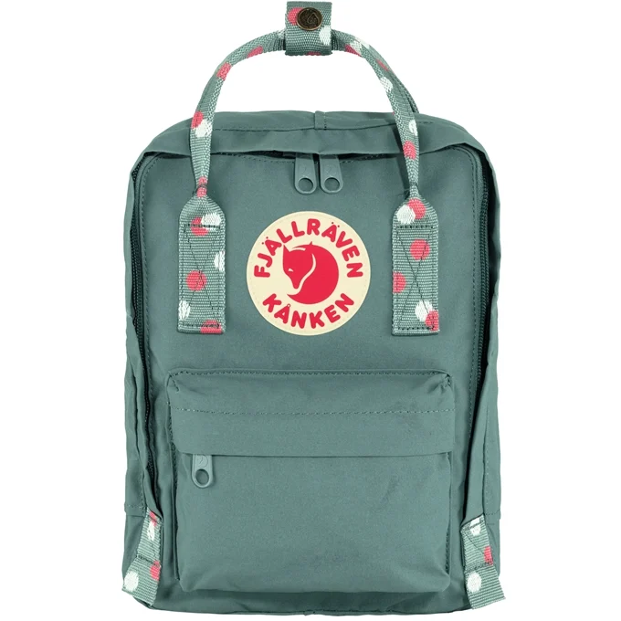 Fjallraven Kanken Mini Backpack 664916 Forest Green Confetti