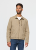 Men's Stretch Canvas Utility Jacket tan-front
