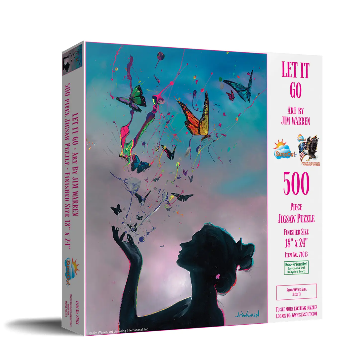 Let It Go 500 PC Puzzle box