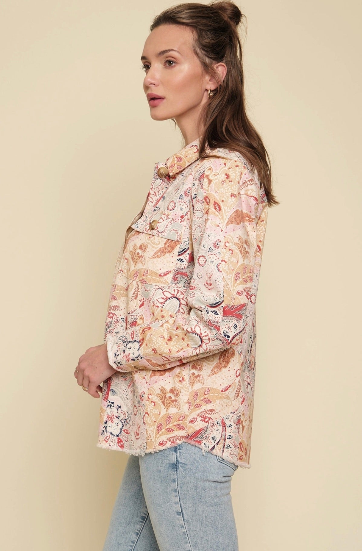Paisley Patchwork Shacket
