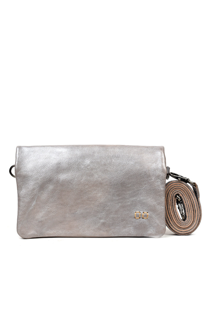 Grey Rustic Silver Metallic