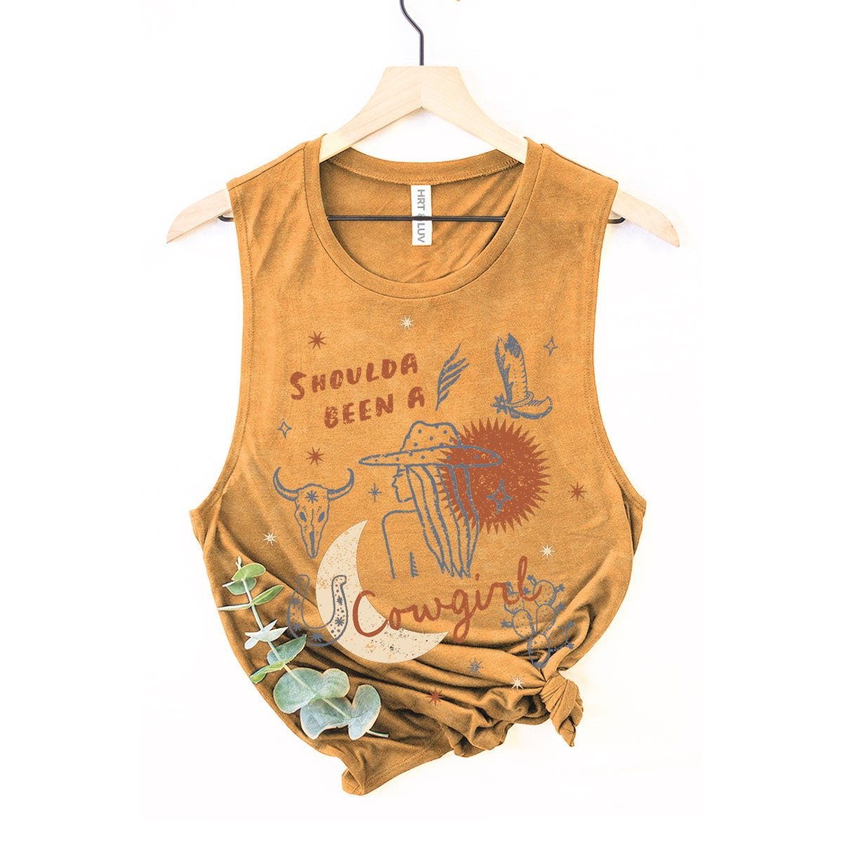 Cowgirl Graphic Tank Top