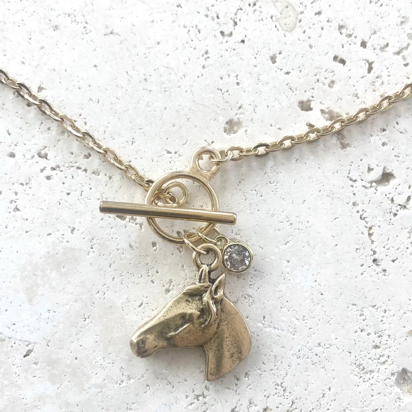 Horse Derby Necklace