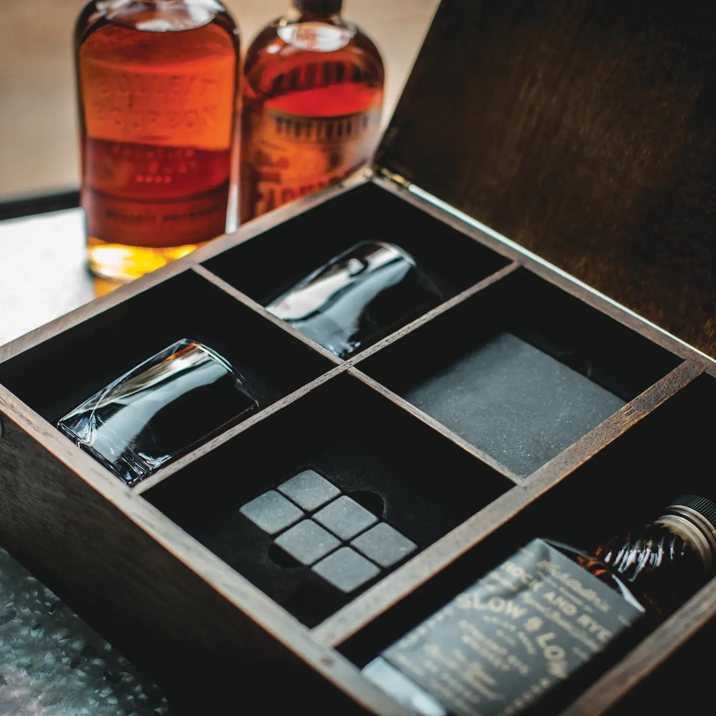 Whiskey Box Gift Set - Core in use