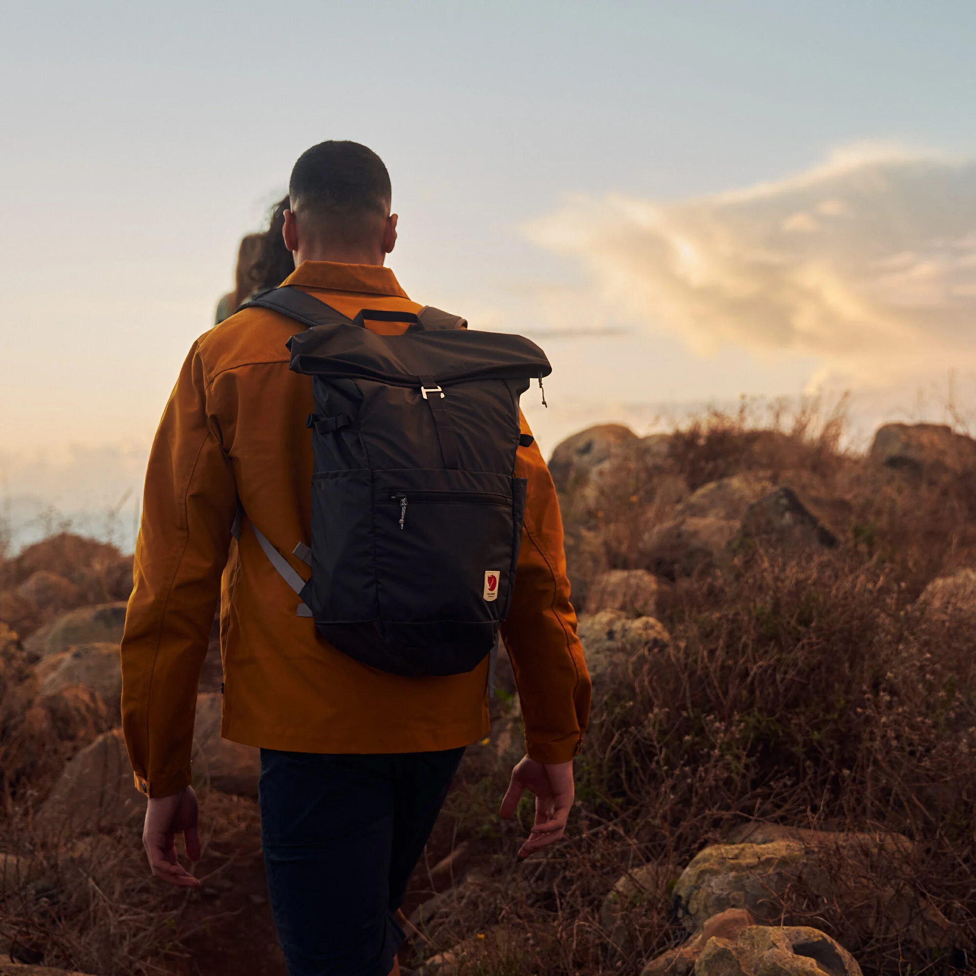 Fjallraven High Coast Foldsack 24 black carried