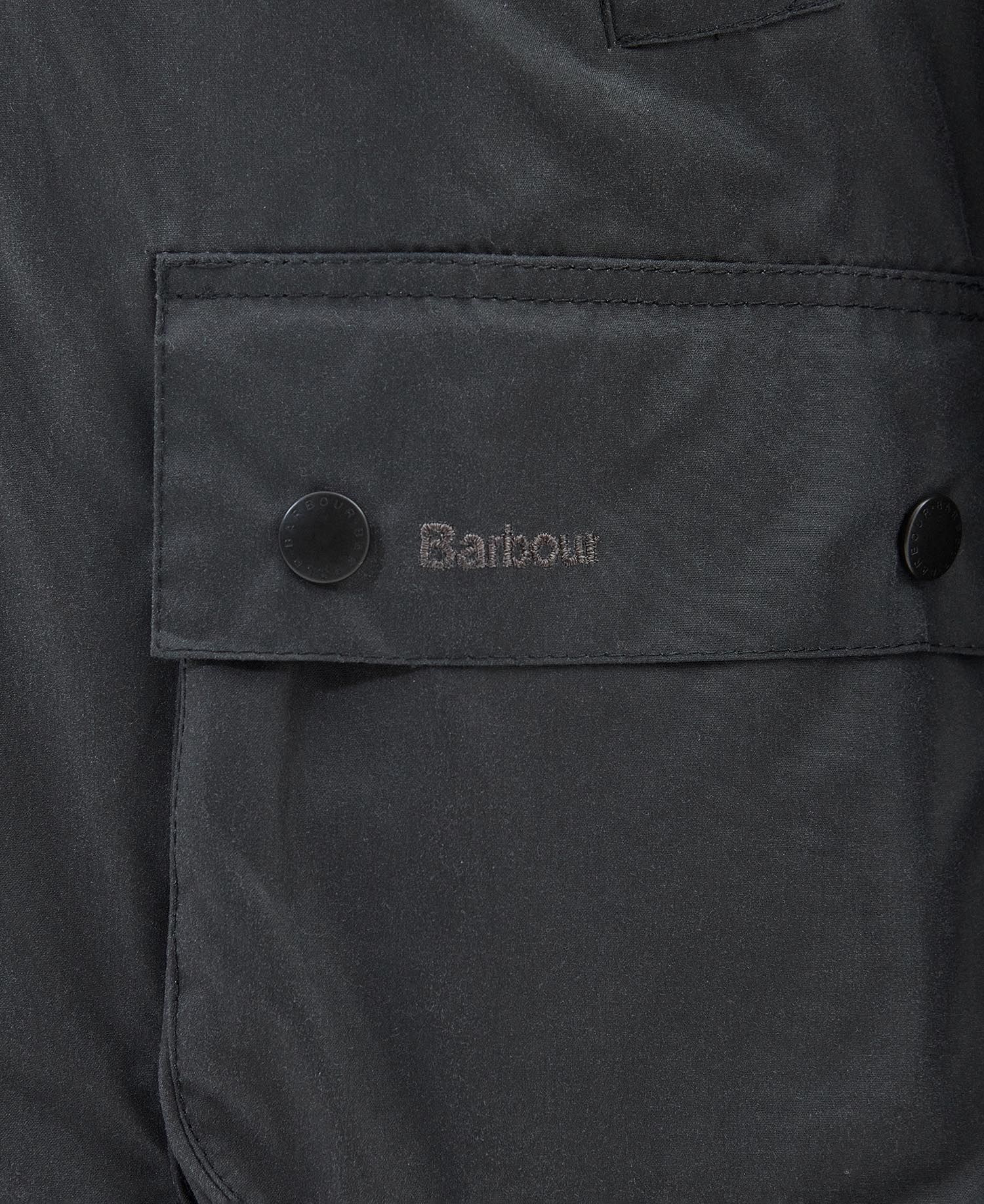 Barbour Ashby Wax Jacket details 2