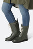 Rub15 Classic Mid Rain Boot | Classic Colors army modeled
