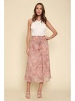 Smocked Yoke Long Skirt