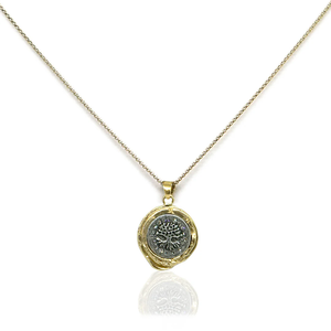Gold Mini Guna Wax Seal Necklace | 20