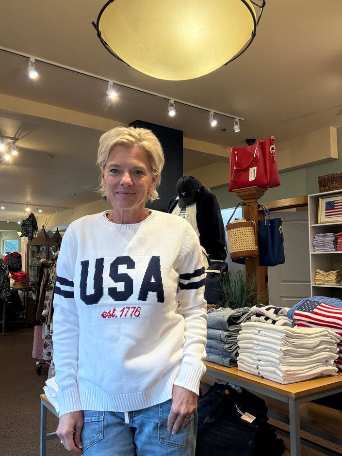 USA Est. 1776 Sweater