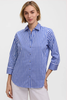The Margie 3/4 Sleeve Shirt untucked
