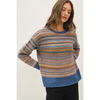 The Fall Colors Striped Sweater